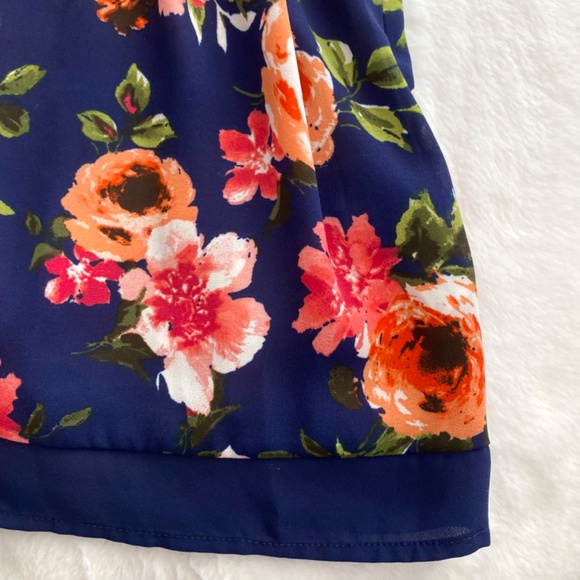 NWOT Target Sleeveless Floral Romper Size Large - Picture 8 of 16